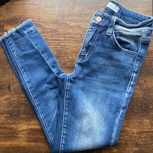 size 24 mid-rise ankle skinny KanCan signature jeans